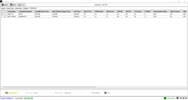 Kotssr Parameters