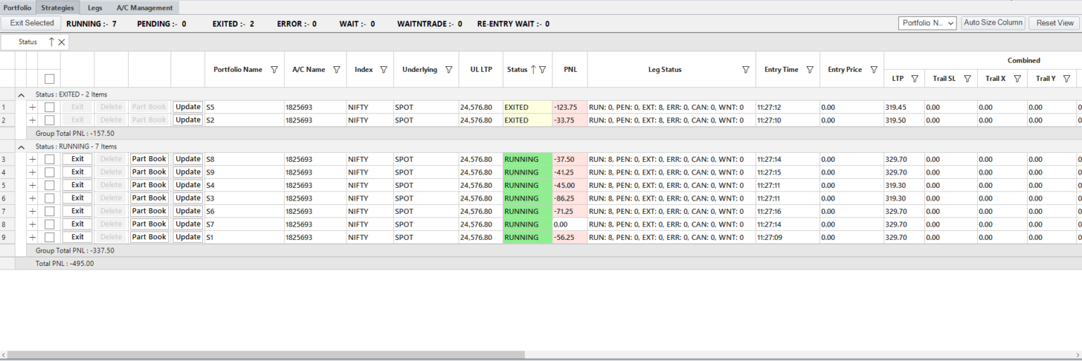 Stockmock And Algotest Strategy Automation Tool (Time Based Straddle ...