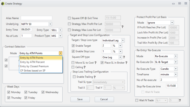 Stockmock And Algotest Strategy Automation Tool (Time Based Straddle ...